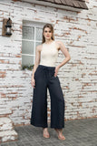 Orange Amore Linen Pants