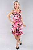 Michael Tyler pink floral dress